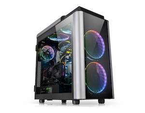 Thermaltake Level 20 GT 1X TT Riing ARGB Fan - Black Gaming Case