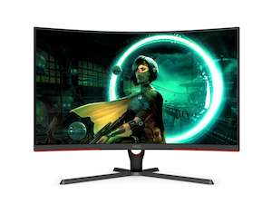 AOC CQ32G3SE 31.5" VA QHD 165Hz Curved R1000 Gaming Monitor