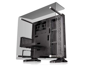 OPEN BOX - Thermaltake Core P3 Curved Edition Open Frame Gaming Case - Black