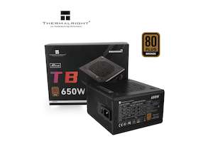 Thermalright TB 650W 80 PLUS Bronze NON Modular Power Supply - Black