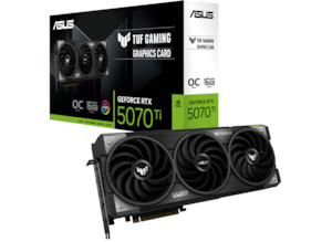 ASUS TUF NVIDIA GeForce RTX 5070 Ti OC 16GB GDDR7 Graphics Card