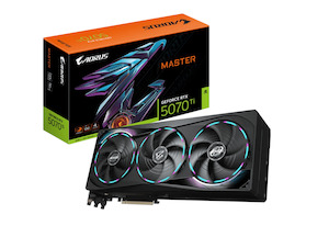 Gigabyte GeForce RTX 5070 Ti AORUS MASTER 16GB GDDR7 Graphics Card