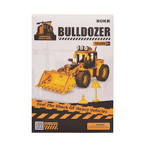 Robotime 3D Wooden Puzzle Bulldozer