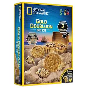 Toy: National Geographic Gold Doubloon Dig Kit