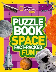 Toy: National Geographic Kids Puzzle Book - Space: A Fact-packed Fun Book Of Space Themed Puzzles