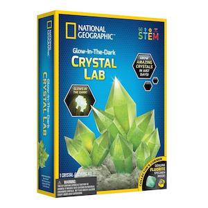 Glow-in-the-Dark Crystal Growing Lab by National Geographic