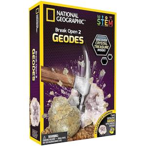 Break Open 2 Geodes by National Geographic