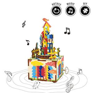 Toy: Robotime DIY Music Box - Castle In The Sky