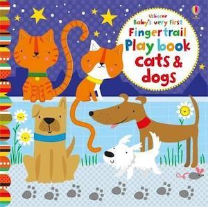 Baby's Very First Fingertrail Play book Cats and Dogs