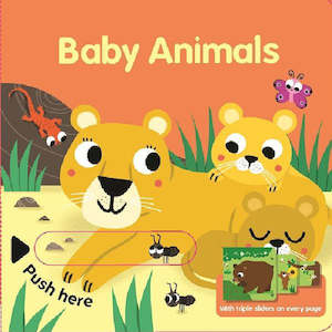 Push and Pull Baby Animals Board