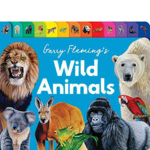 Wild Animals Chunky Tabbed board