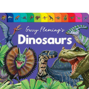 Toy: Dinosaurs of the World Chunky Tabbed board