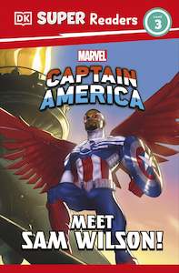 DK Super Readers Level 3 Marvel Captain America Meet Sam Wilson!