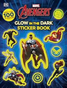 Marvel Avengers Glow in the Dark Sticker Book