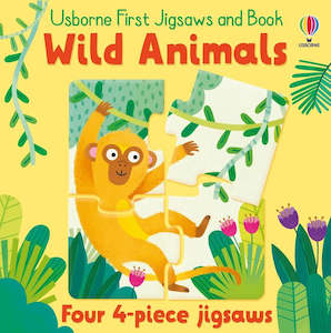 Toy: Usborne First Jigsaws Wild Animals