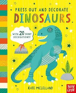 Press Out and Decorate: Dinosaurs