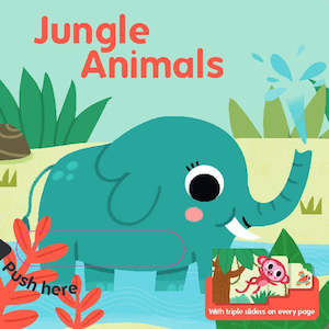 Toy: Push and Pull Who Lives in the Jungle Board