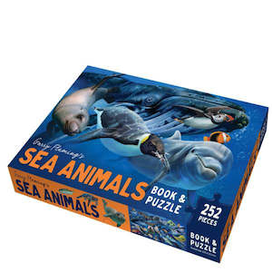 Toy: Sea Animals Book and Jigsaw