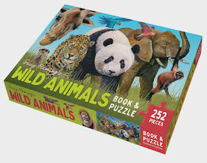 Garry Fleming's Wild Animals - Book & Jigsaw Vol. 2