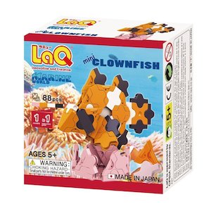 LaQ Marine World Mini Clownfish - 1 Model, 88 Pieces