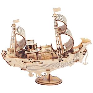 Toy: Robotime 3D Wooden Puzzle - Japanese Diplomatic Ship