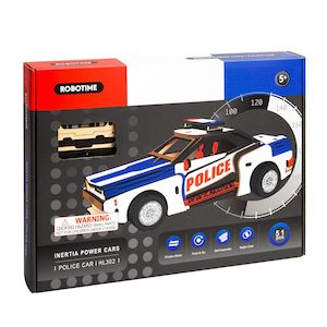 Robotime 3D Wooden Police Car