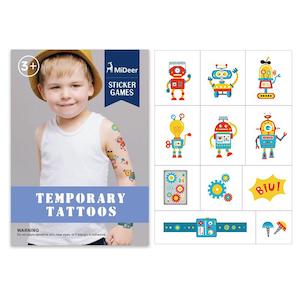 Mideer Tattoo Stickers-Robot