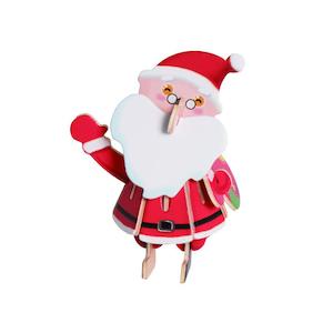 Robotime Christmas Santa Claus wooden puzzle 16 pieces