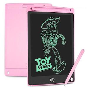 Toy: Kids 10" LCD Writing Tablet - Pink