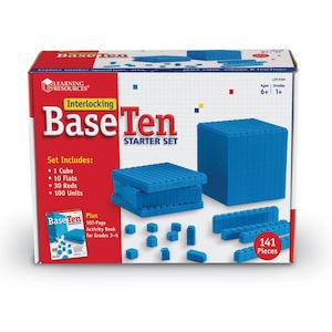 Interlocking Base Ten Starter Set by Learning Resources