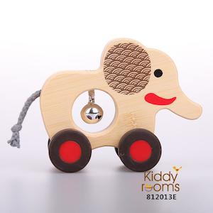 Toy: Baby Bell Roller Elephant