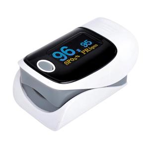 Fingertip Heart Rate Monitor With Pulse Oximeter