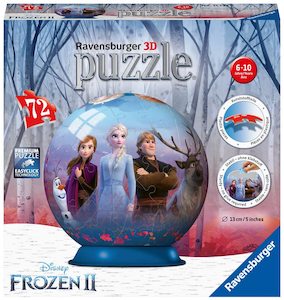 Ravensburger Frozen 2 3D Puzzleball 72 Pieces