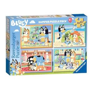 Ravensburger Bluey Gotta Be Done! Puzzle 4x42pc