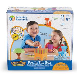 Fox in the Box Positional Words Activity Set by Learning Resources