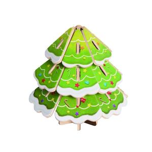 Toy: Robotime Christmas Tree Wooden Puzzle 21pcs