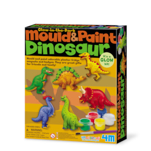 4M Mould & Paint Glow in the Dark Dinosaur