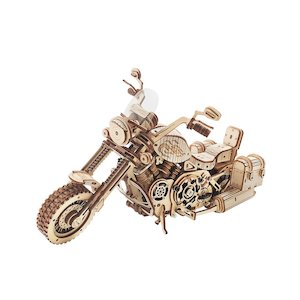 Toy: Robotime ROKR 3D Wooden Puzzle Cruiser Motorcycle