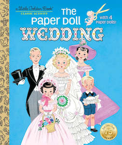 LGB The Paper Doll Wedding - A Golden Book