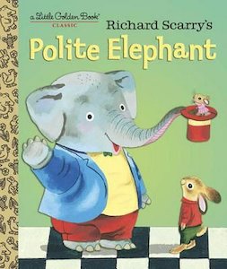 Toy: LGB Richard Scarry's Polite Elephant