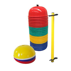 Sporting equipment: 40 Marker Domes and Carrier Set