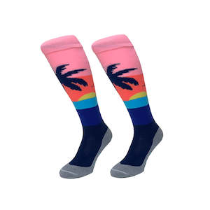 Sporting equipment: Fun Socks Sunset