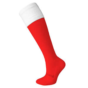 Sporting equipment: Hockey Socks Red/White Top