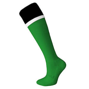 Sporting equipment: Hockey Socks Grass Green Black/White Top