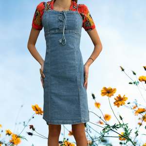 Denim: Milly 90’s Denim Dress Youth Size 8-10