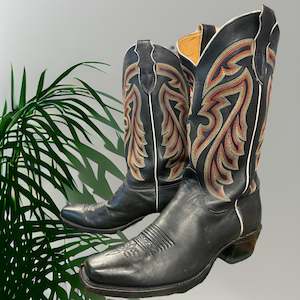 Tony Lama Cowboy Boots Size Mens 9D