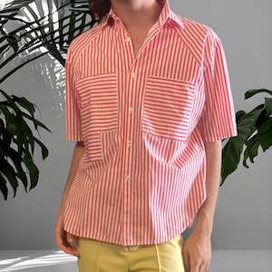 Candy Stripe 80's Shirt