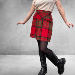 Valerie: Tippie Tartan Skirt Size 8