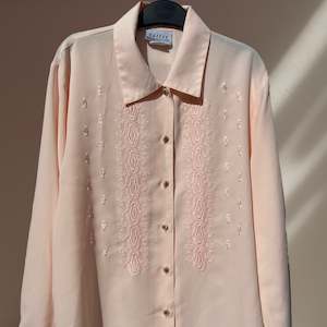 Autumn Winter: Ornate Retro Blouse Size 14