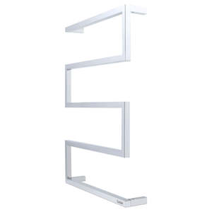 Straight Square Towel Warmer 5 Bar Ladder